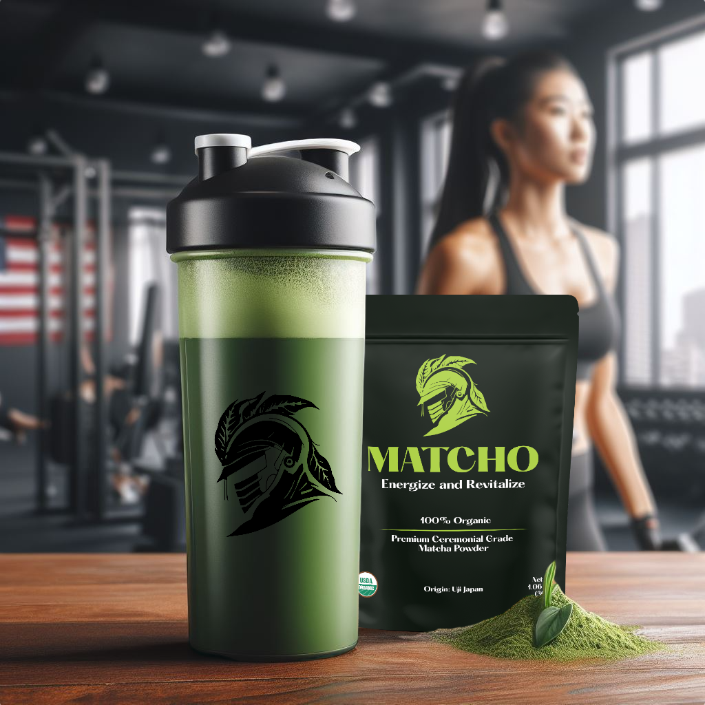 Matcho | Premium Organic Ceremonial Grade Matcha Powder – Authentic Japanese First Harvest Ceremonial Grade Matcha Green Tea Powder from Uji, Kyoto (30g)